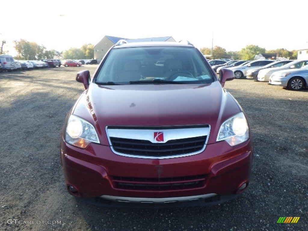 2009 VUE XR V6 - Chili Pepper Red / Tan photo #2