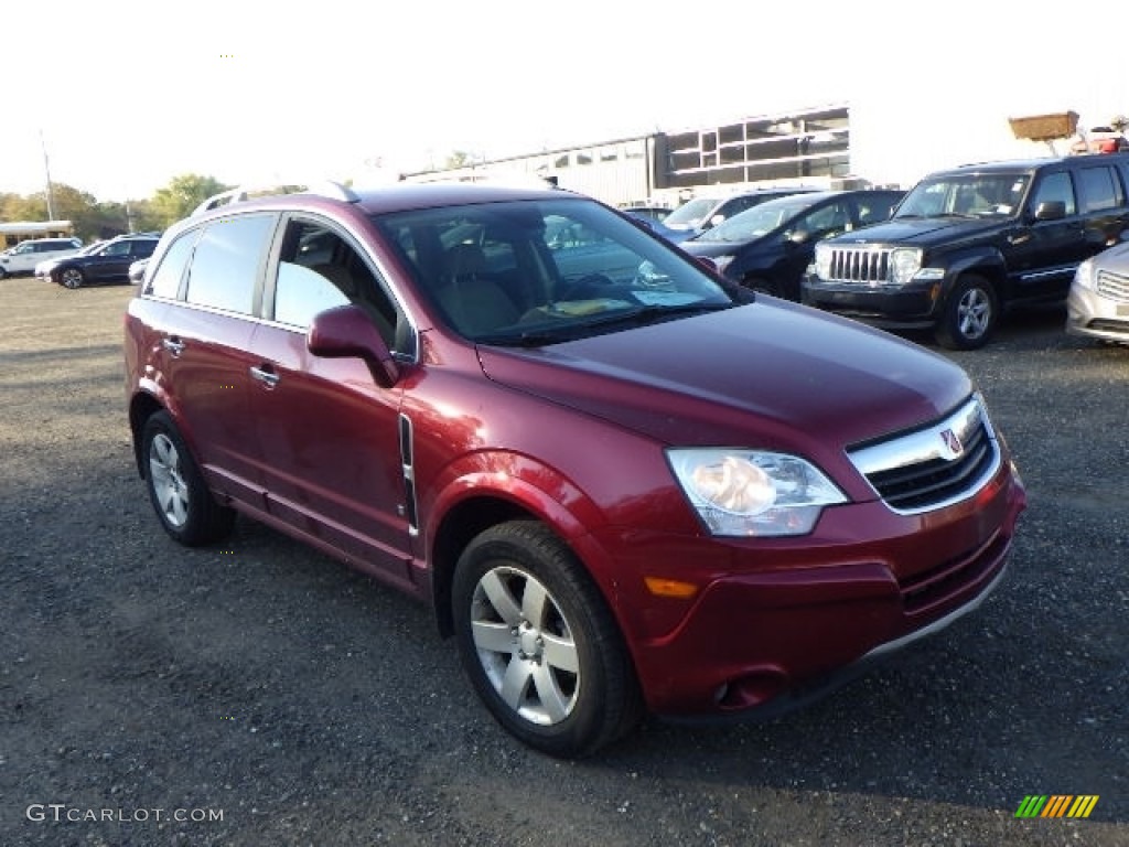 2009 VUE XR V6 - Chili Pepper Red / Tan photo #3