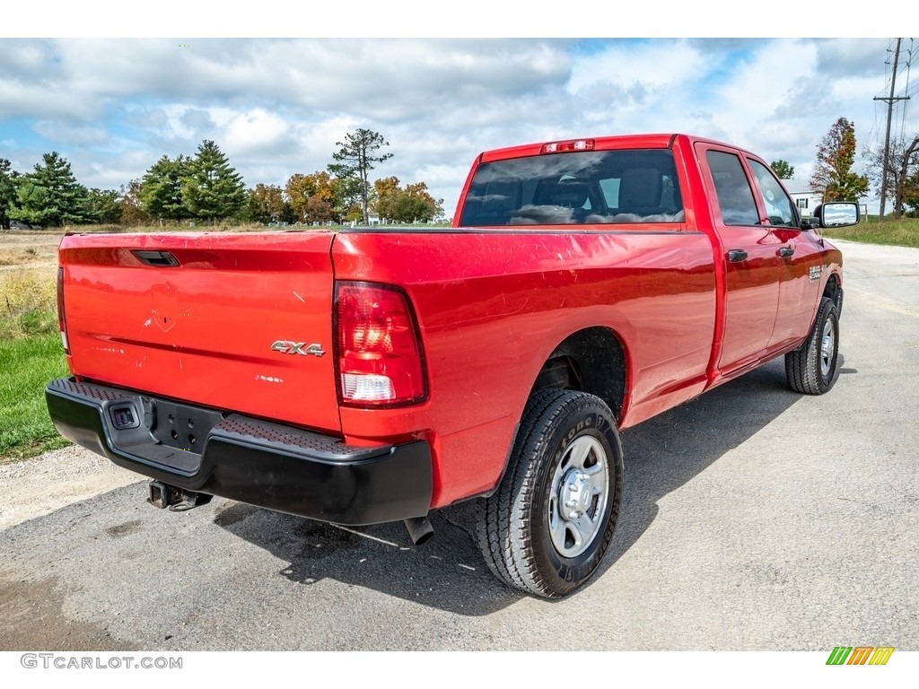 Flame Red 2015 Ram 2500 Tradesman Crew Cab 4x4 Exterior Photo #143113060