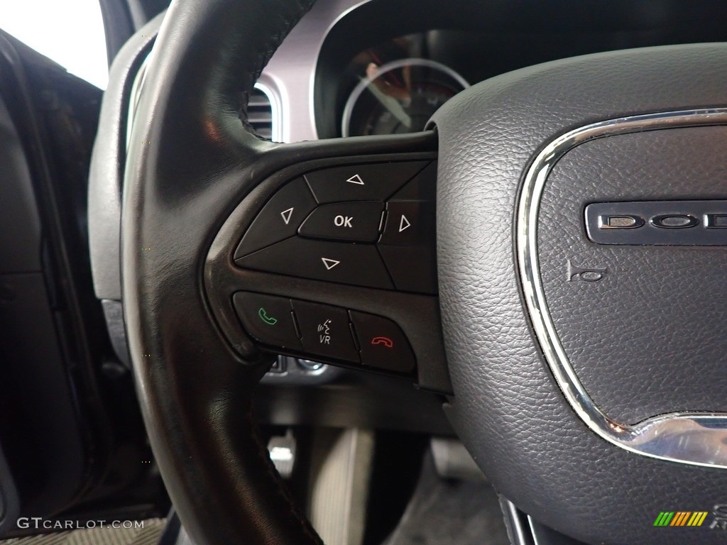 2015 Charger SE AWD - Phantom Black Tri-Coat Pearl / Black photo #28