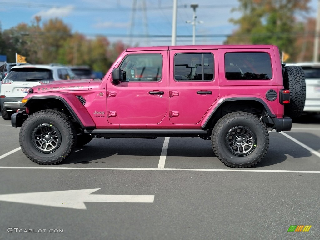 2021 Wrangler Unlimited Rubicon 4x4 - Limited Edition Tuscadero Pearl / Black photo #3