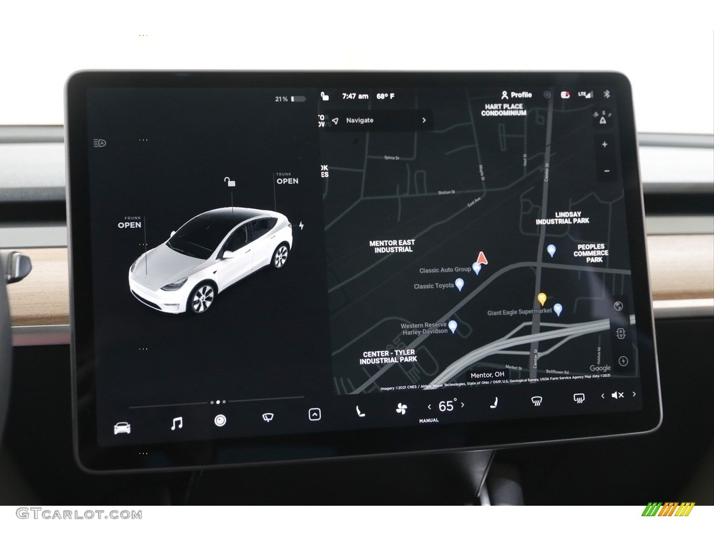 2021 Tesla Model Y Long Range AWD Navigation Photo #143115124