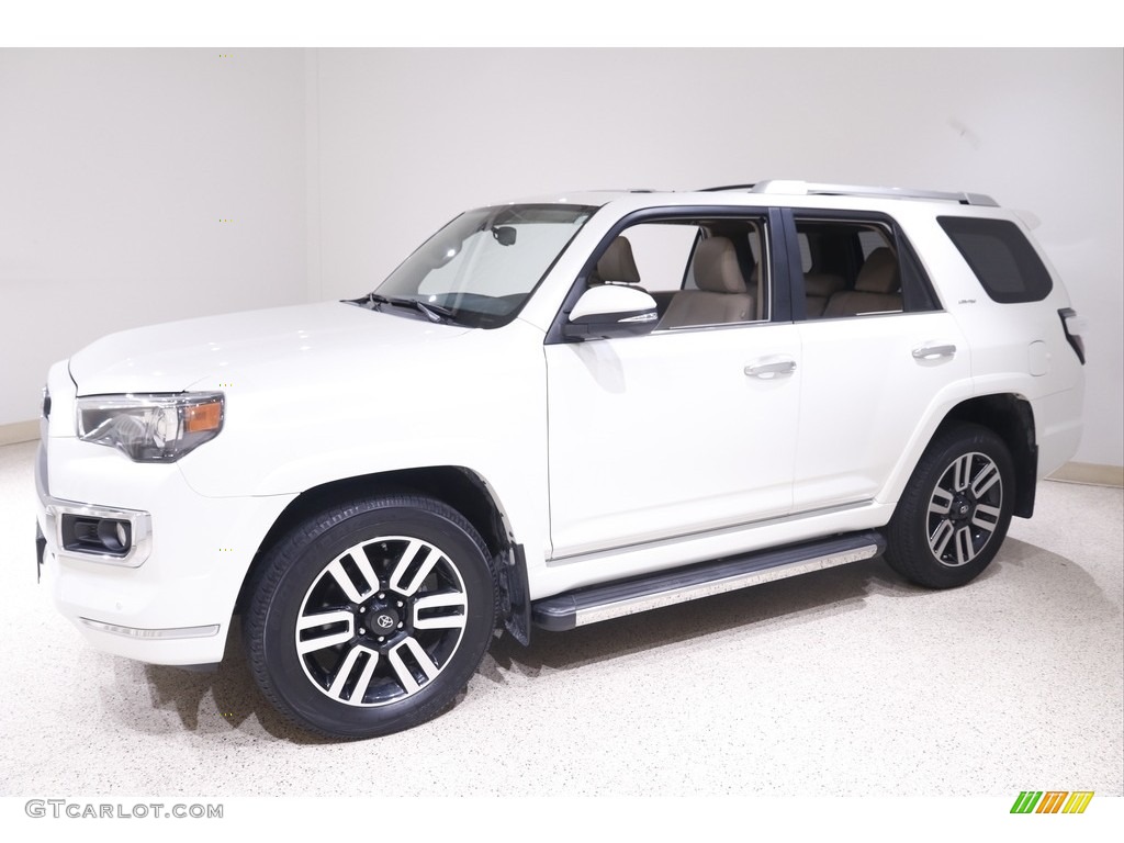 Blizzard White Pearl 2018 Toyota 4Runner Limited 4x4 Exterior Photo #143115376