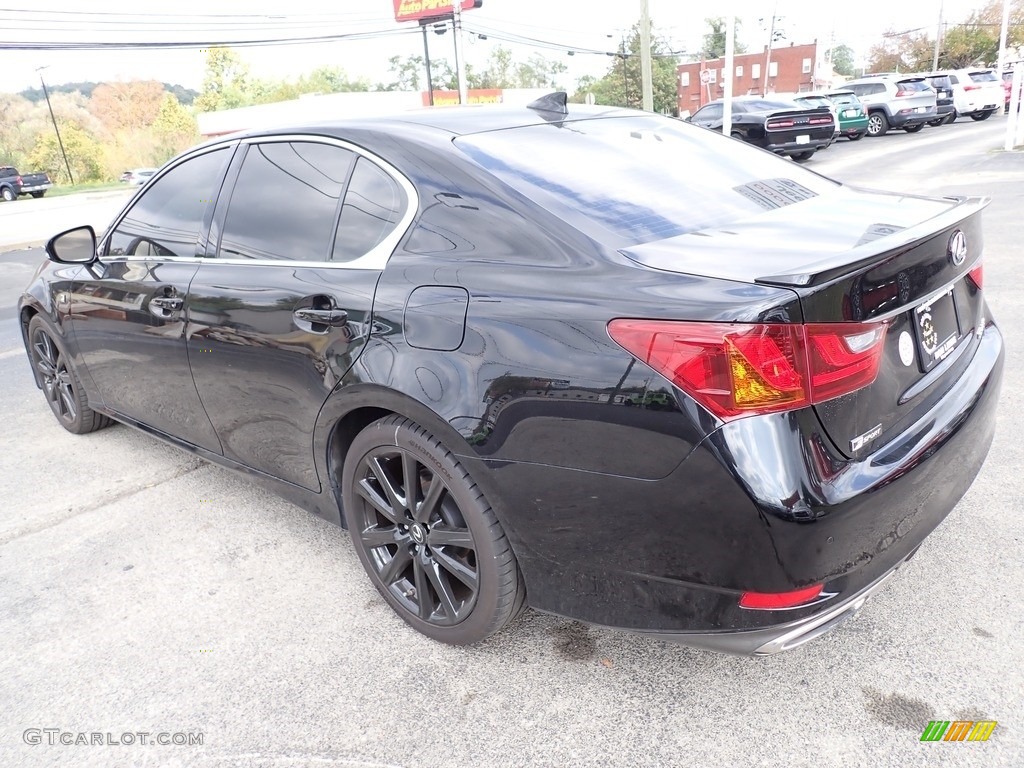 2015 GS 350 F Sport Sedan - Obsidian / Black photo #3