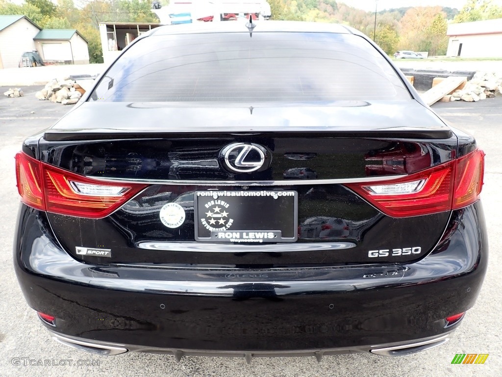 2015 GS 350 F Sport Sedan - Obsidian / Black photo #4