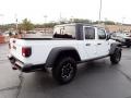 2020 Bright White Jeep Gladiator Rubicon 4x4  photo #8