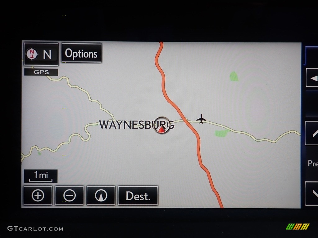 2015 Lexus GS 350 F Sport Sedan Navigation Photo #143116351