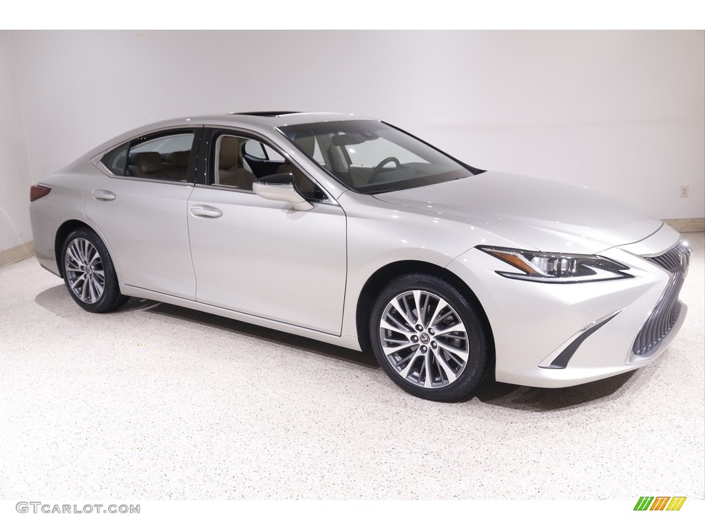 2019 ES 350 - Moonbeam Beige Metallic / Chateau photo #1