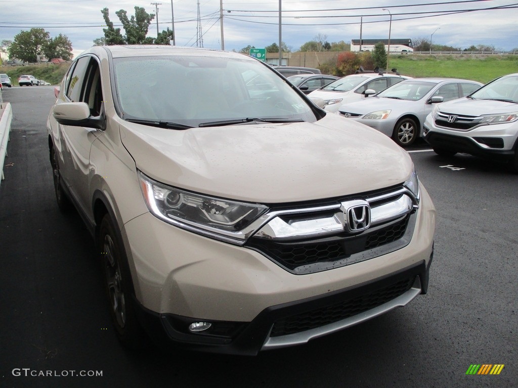 2018 CR-V EX - Sandstorm Metallic / Ivory photo #7