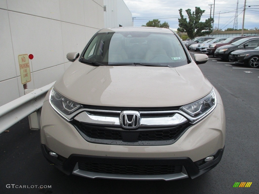 2018 CR-V EX - Sandstorm Metallic / Ivory photo #8