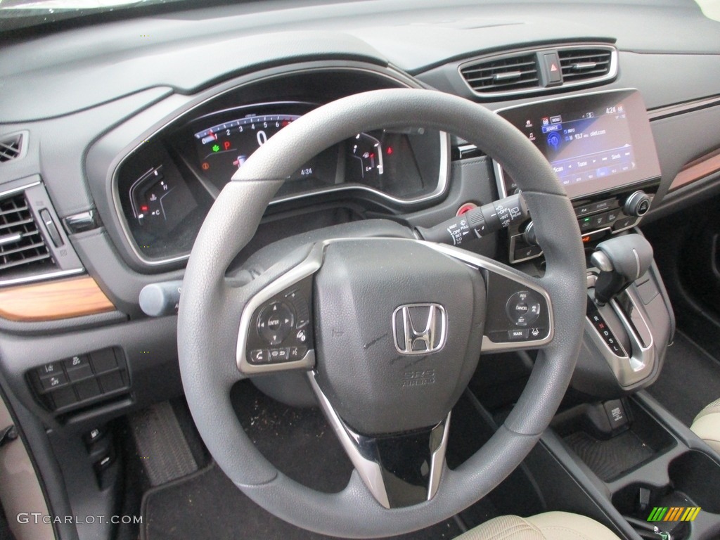 2018 Honda CR-V EX Ivory Steering Wheel Photo #143116999
