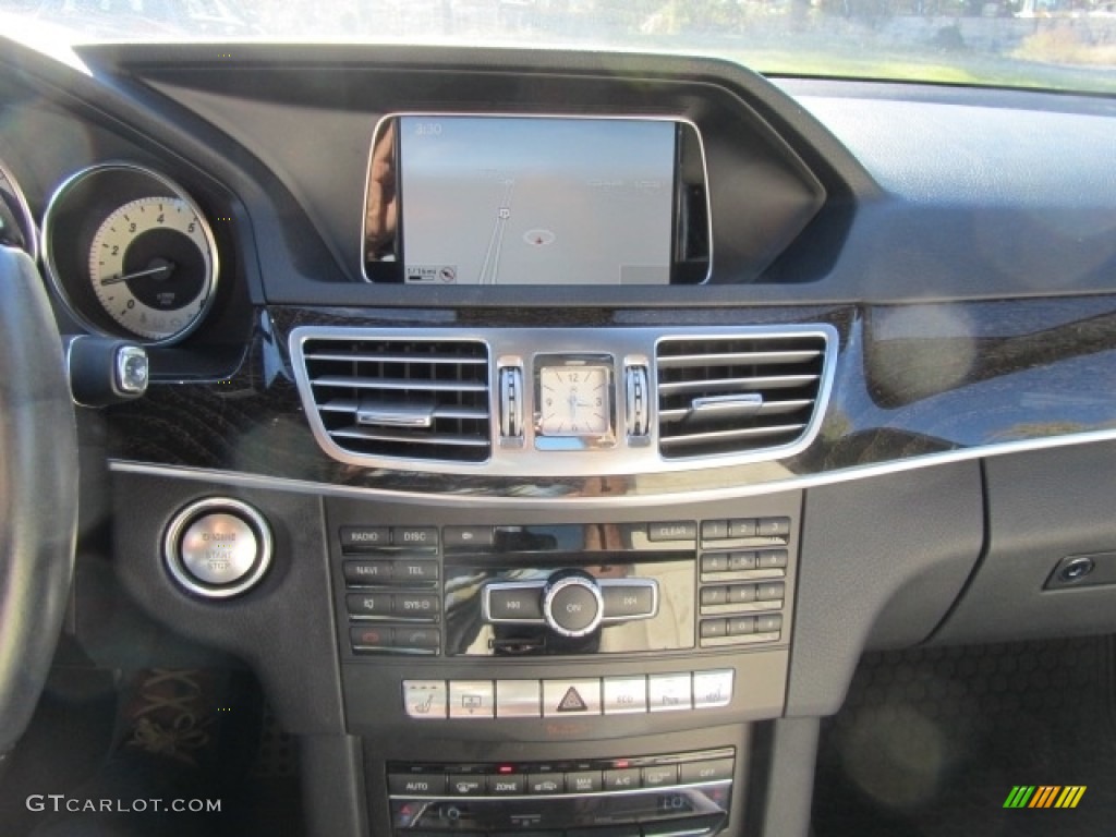 2014 E 350 4Matic Sport Sedan - Obsidian Black Metallic / Porcelain/Black photo #15