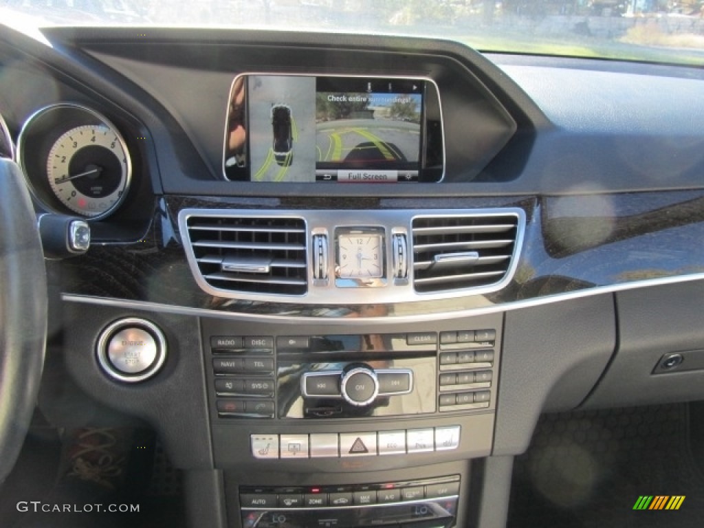 2014 E 350 4Matic Sport Sedan - Obsidian Black Metallic / Porcelain/Black photo #16