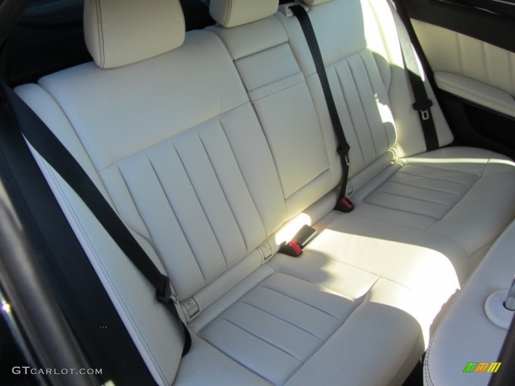 2014 E 350 4Matic Sport Sedan - Obsidian Black Metallic / Porcelain/Black photo #24