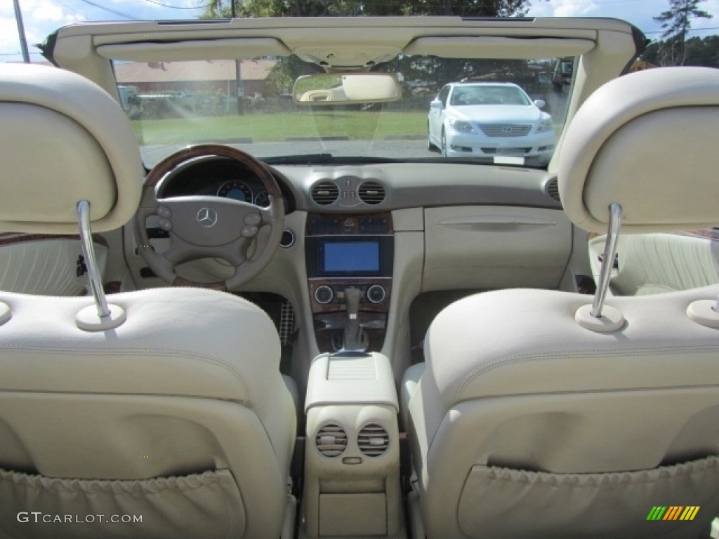 2007 CLK 350 Cabriolet - Cadet Blue Metallic / Stone photo #16