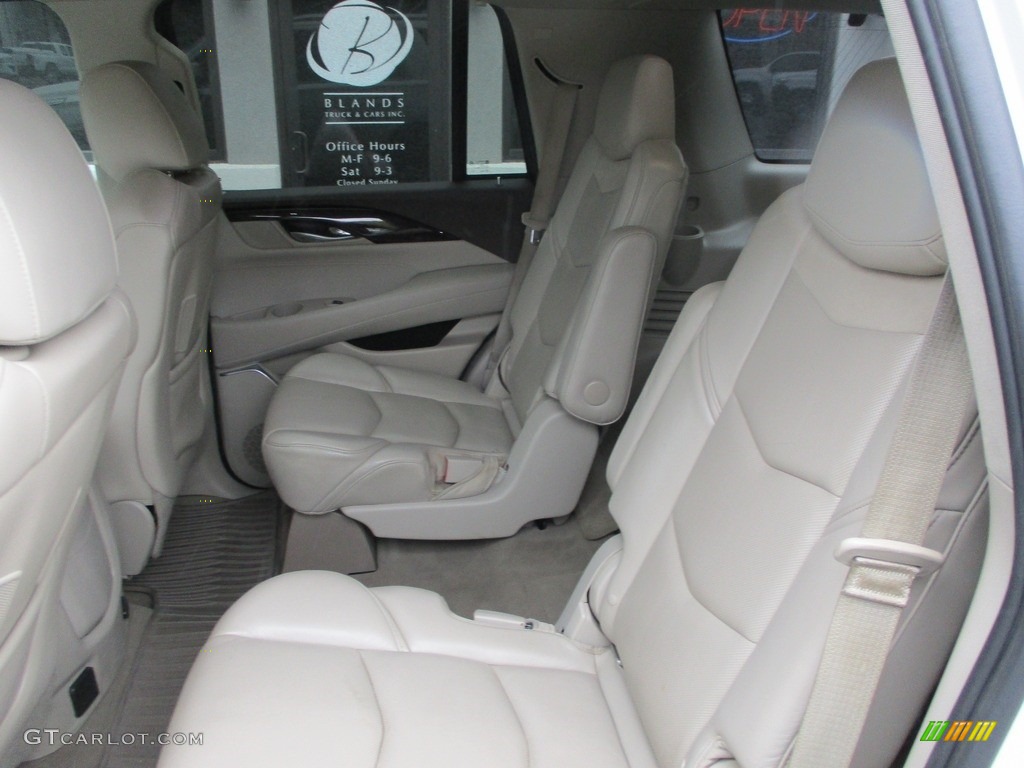 2015 Escalade Luxury 4WD - White Diamond Tricoat / Shale/Cocoa photo #8