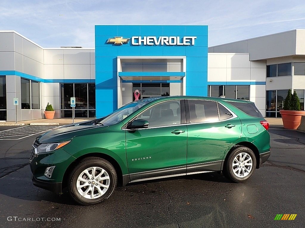 2019 Equinox LT AWD - Ivy Green Metallic / Jet Black photo #1