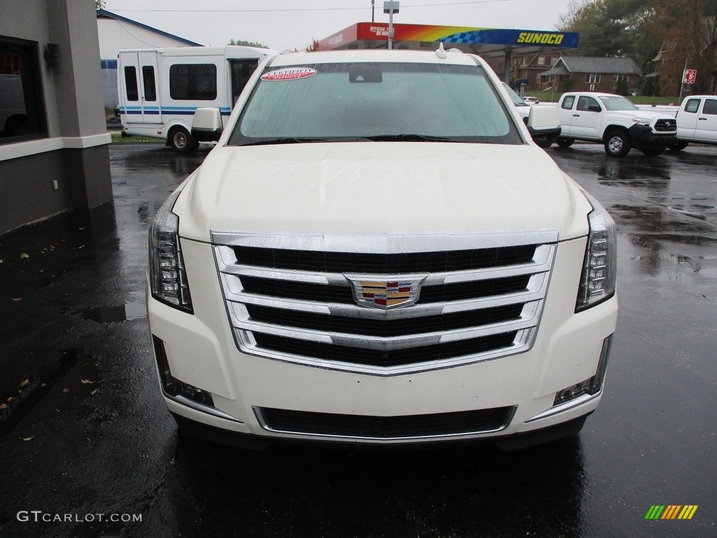 2015 Escalade Luxury 4WD - White Diamond Tricoat / Shale/Cocoa photo #35