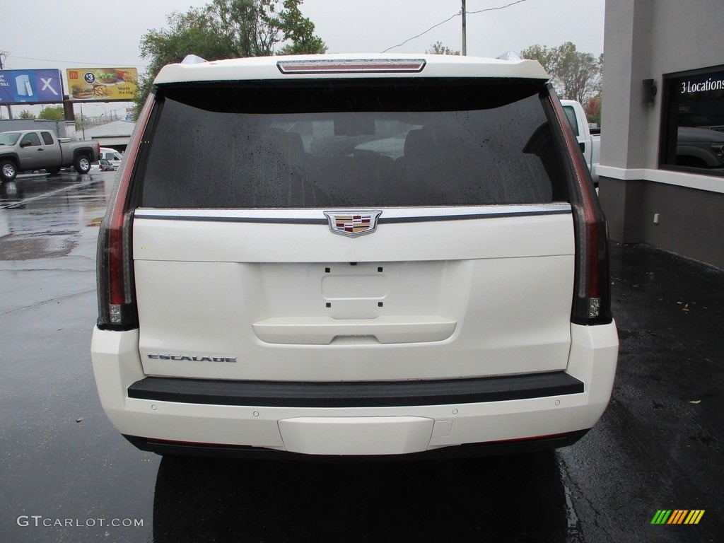 2015 Escalade Luxury 4WD - White Diamond Tricoat / Shale/Cocoa photo #38