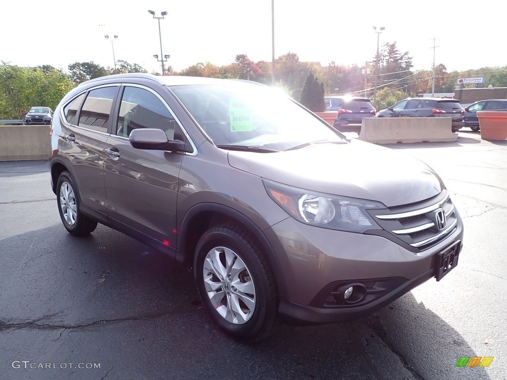 2013 CR-V EX-L AWD - Polished Metal Metallic / Black photo #11