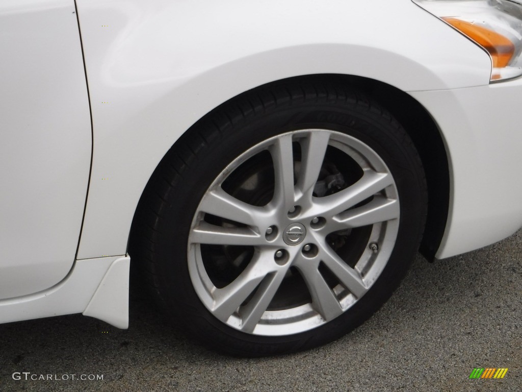 2013 Altima 3.5 SV - Pearl White / Beige photo #3