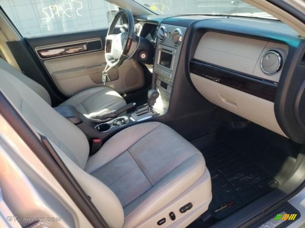 2007 MKZ Sedan - Silver Birch Metallic / Sand photo #4