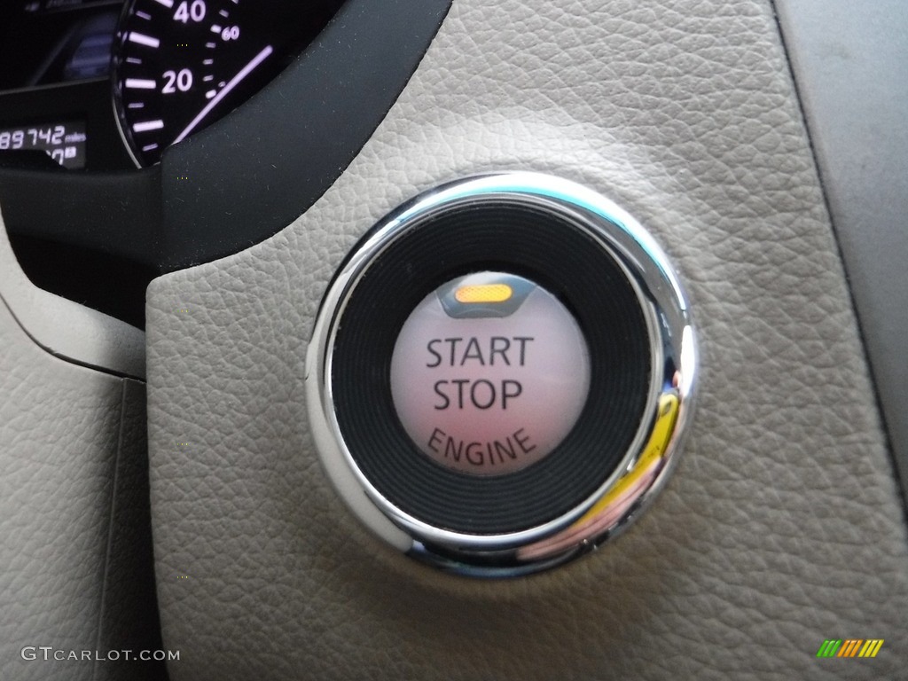 2013 Altima 3.5 SV - Pearl White / Beige photo #18