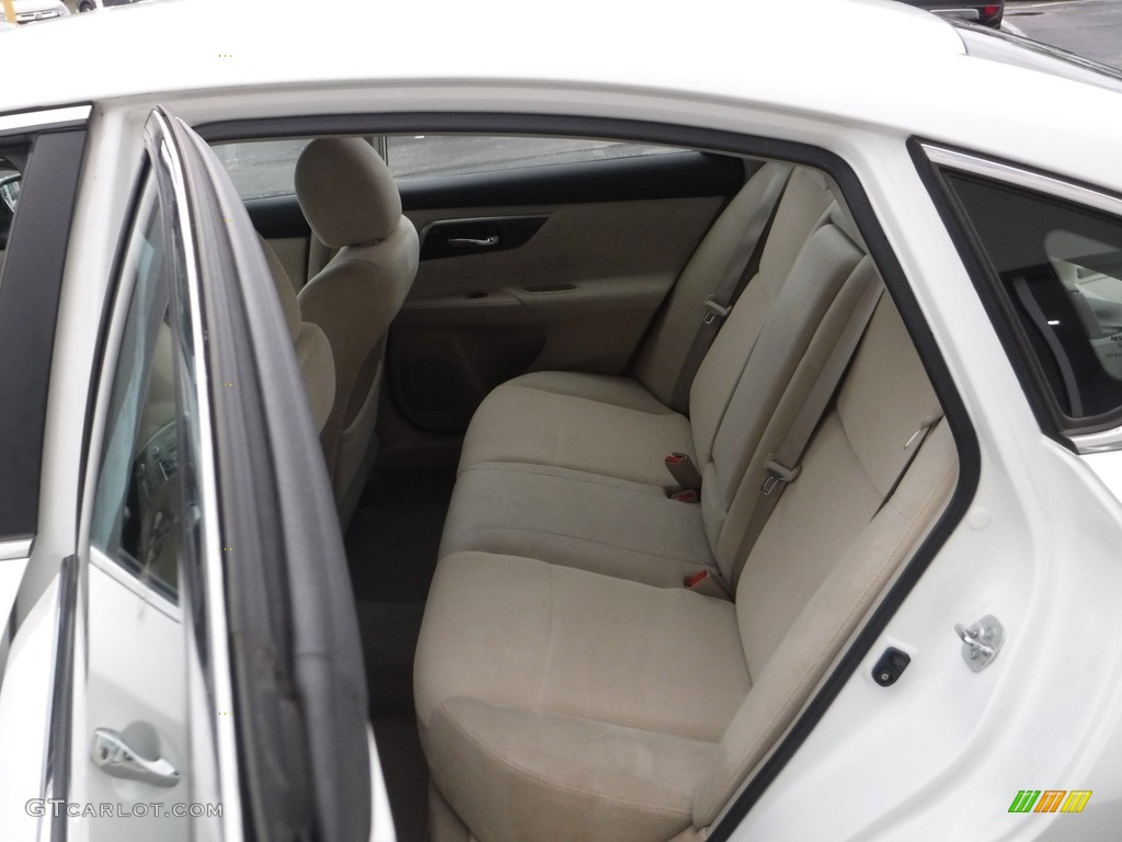 2013 Altima 3.5 SV - Pearl White / Beige photo #26