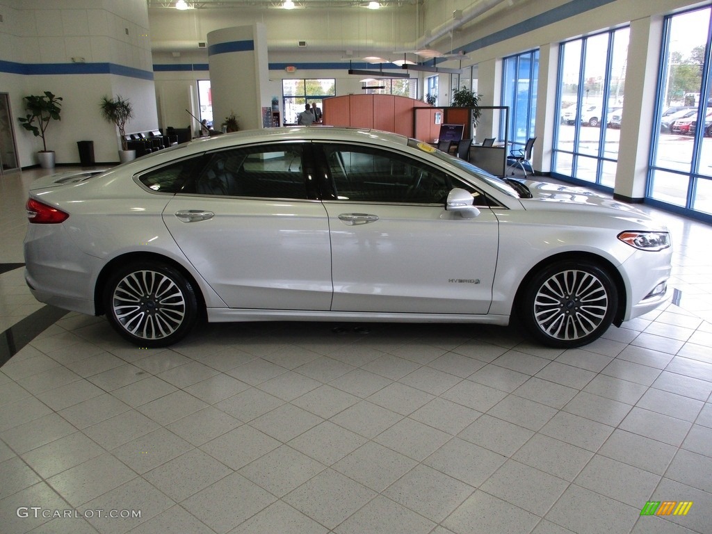 Ingot Silver 2017 Ford Fusion Titanium Exterior Photo #143120026