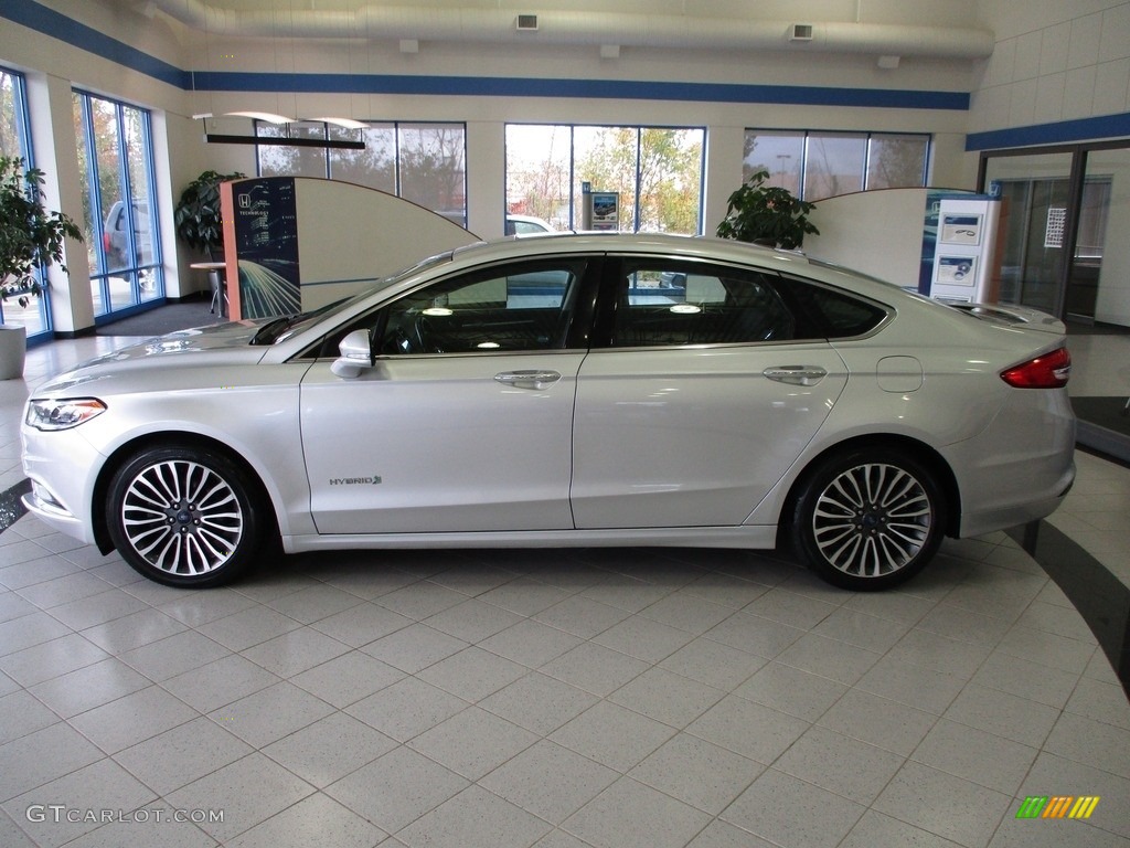 Ingot Silver 2017 Ford Fusion Titanium Exterior Photo #143120125