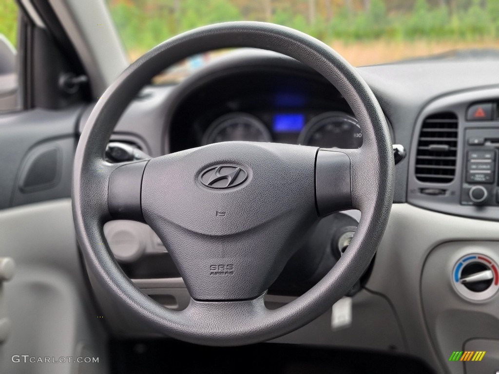 2010 Accent GLS 4 Door - Nordic White / Gray photo #22
