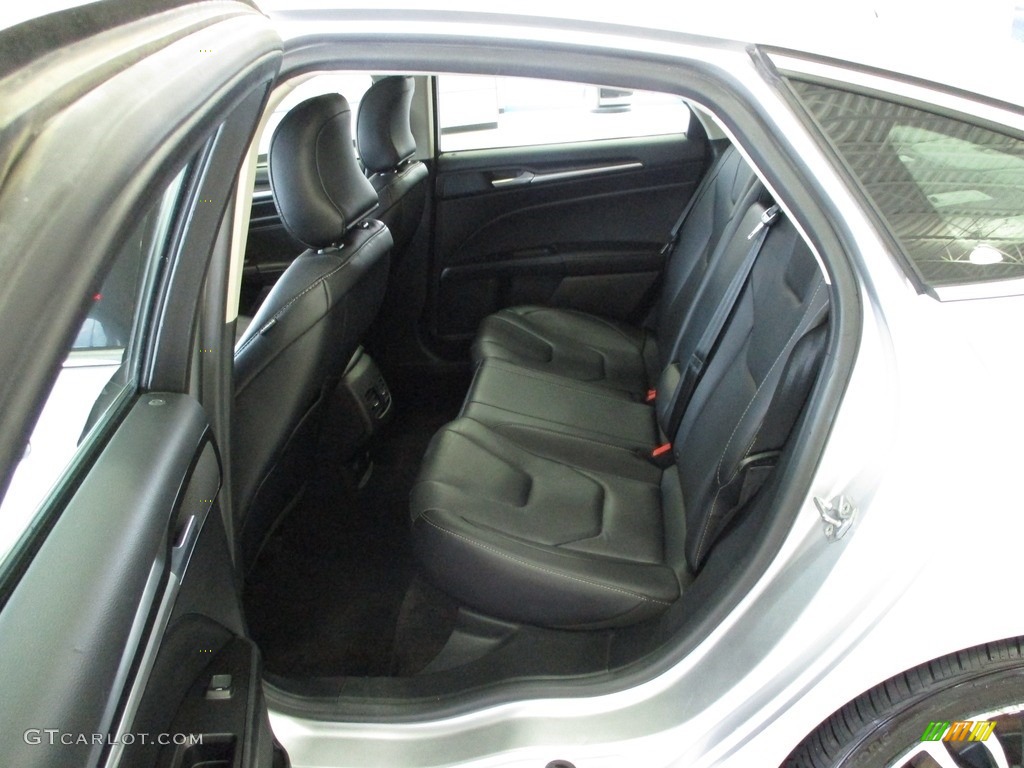 2017 Ford Fusion Titanium Rear Seat Photo #143120377