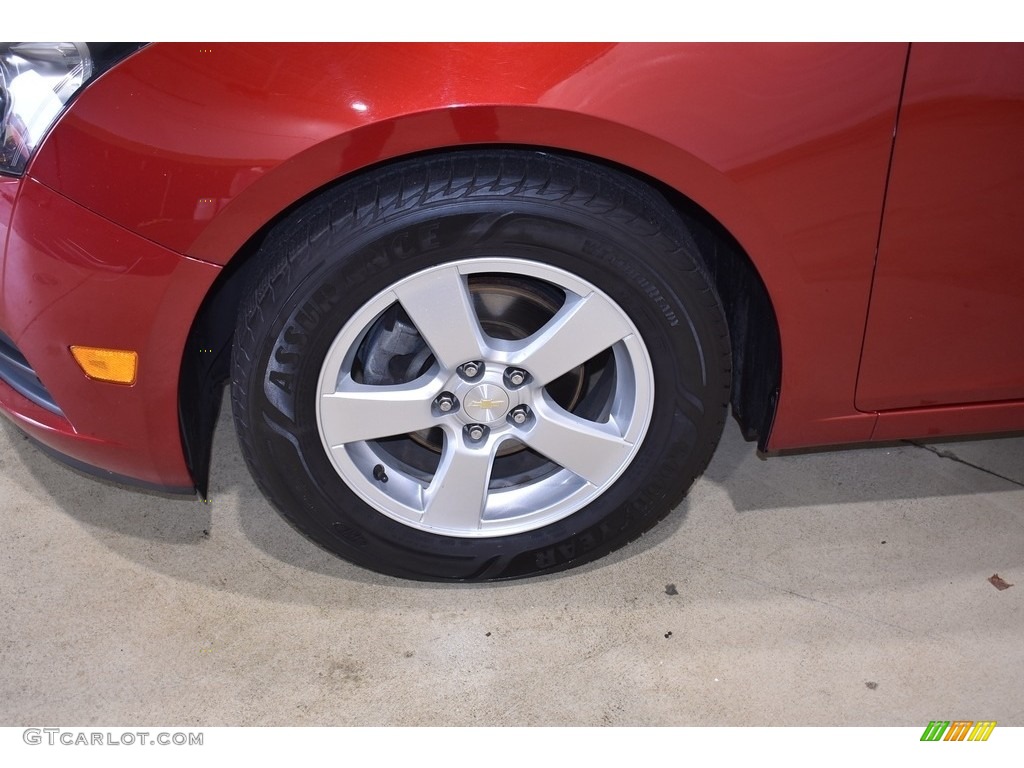 2014 Cruze LT - Crystal Red Tintcoat / Medium Titanium photo #5