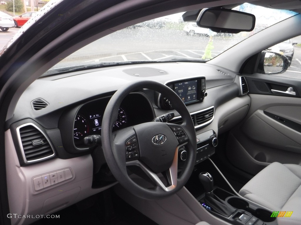 2019 Tucson Value AWD - Black Noir Pearl / Gray photo #11