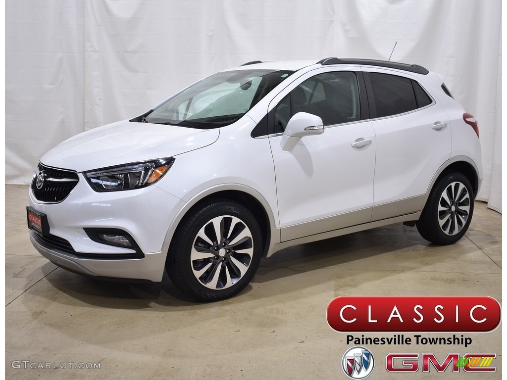 2018 Encore Preferred II - White Frost Tricoat / Ebony photo #1