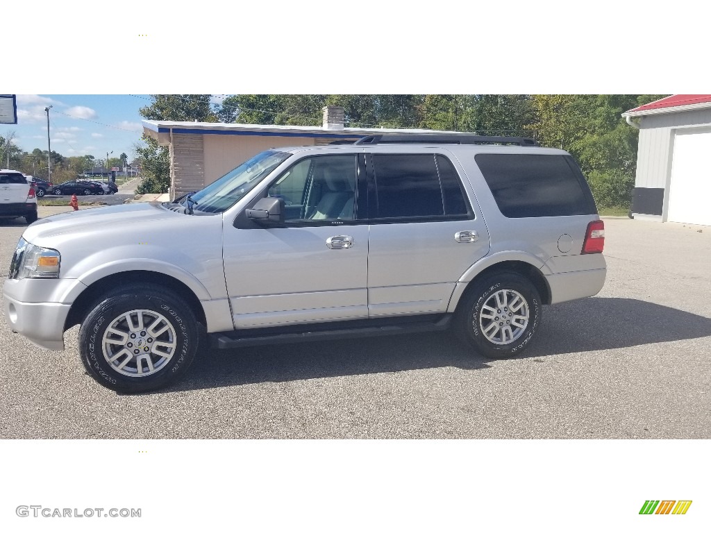 2011 Expedition XLT 4x4 - Ingot Silver Metallic / Camel photo #2