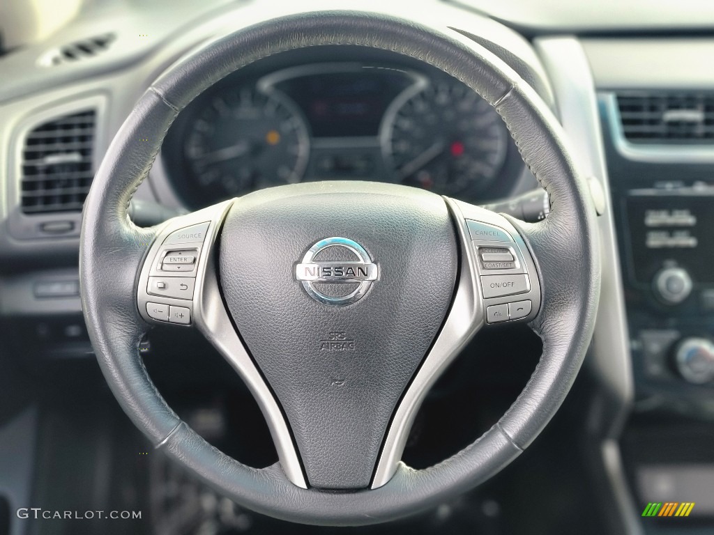 2015 Altima 2.5 SV - Pearl White / Charcoal photo #10