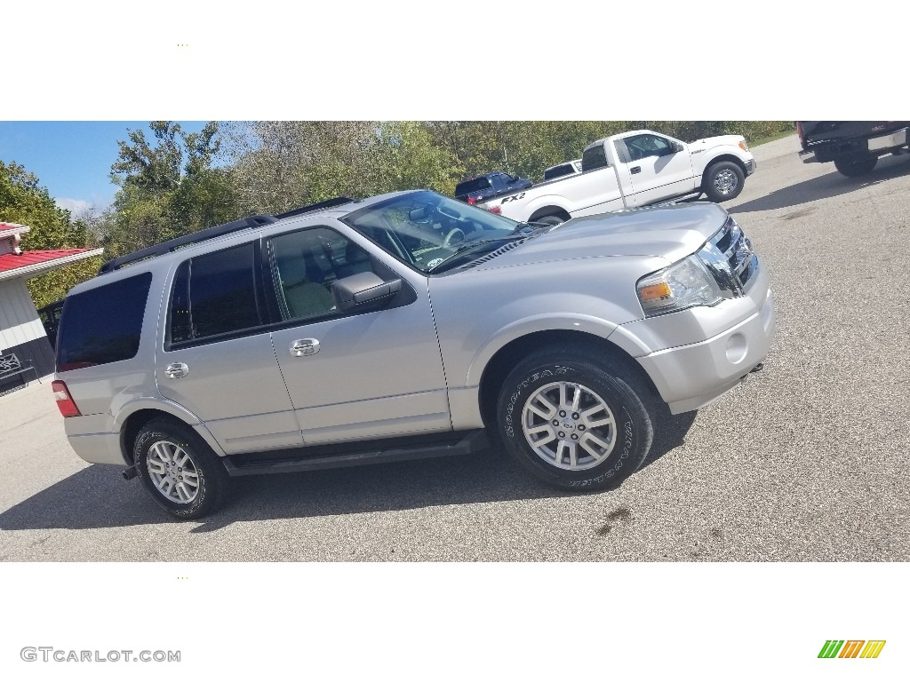 2011 Expedition XLT 4x4 - Ingot Silver Metallic / Camel photo #7