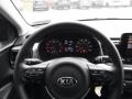Black 2021 Kia Rio S 5 Door Steering Wheel