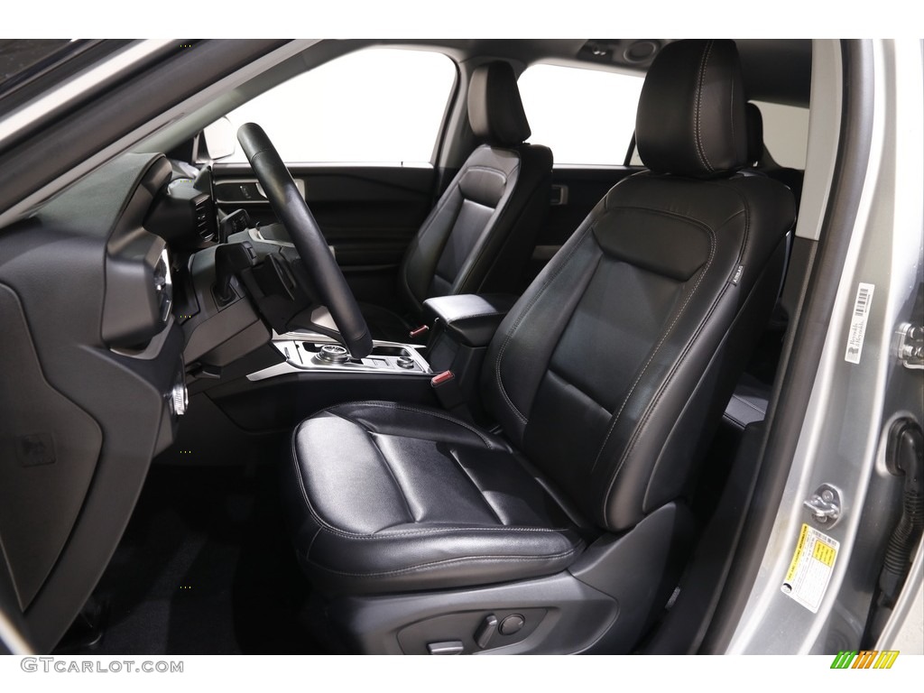 2020 Explorer XLT 4WD - Iconic Silver Metallic / Ebony photo #5