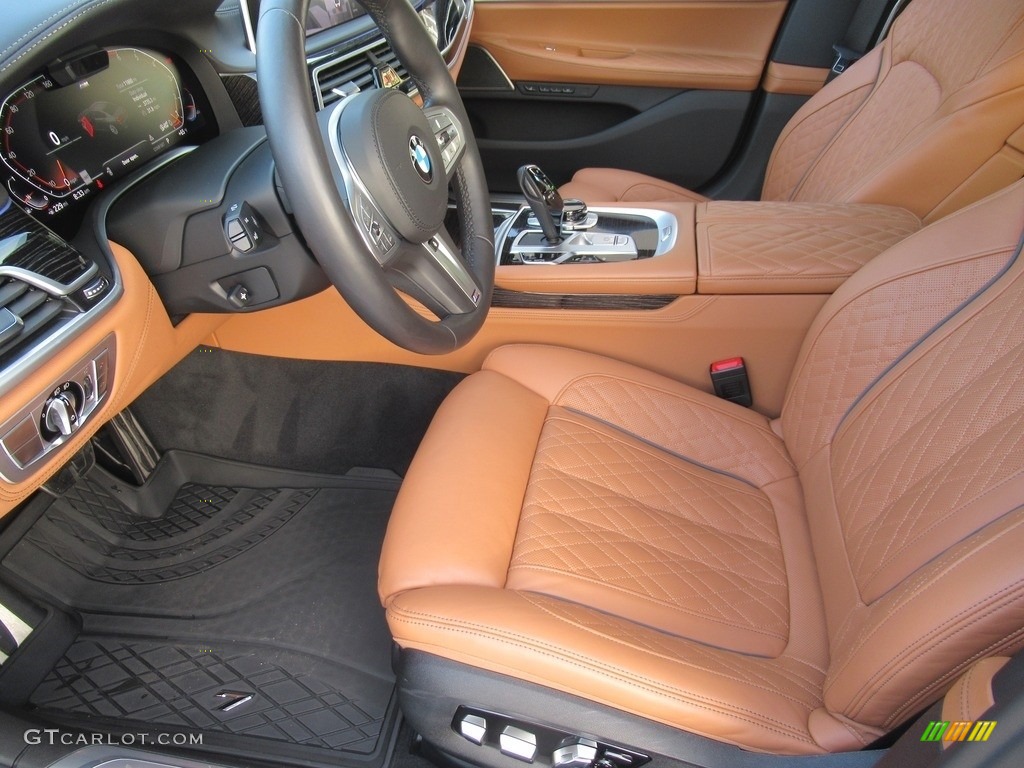 Amarone Brown/Black Interior 2021 BMW 7 Series 750i xDrive Sedan Photo #143124389