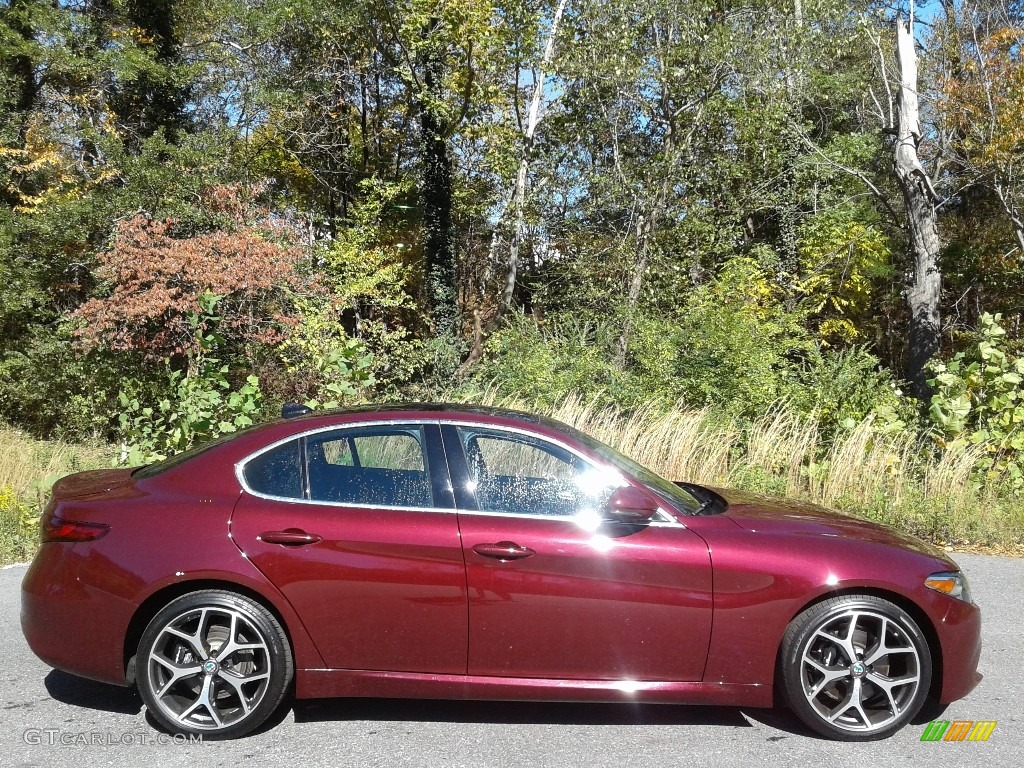 Monza Red Metallic 2019 Alfa Romeo Giulia AWD Exterior Photo #143124542