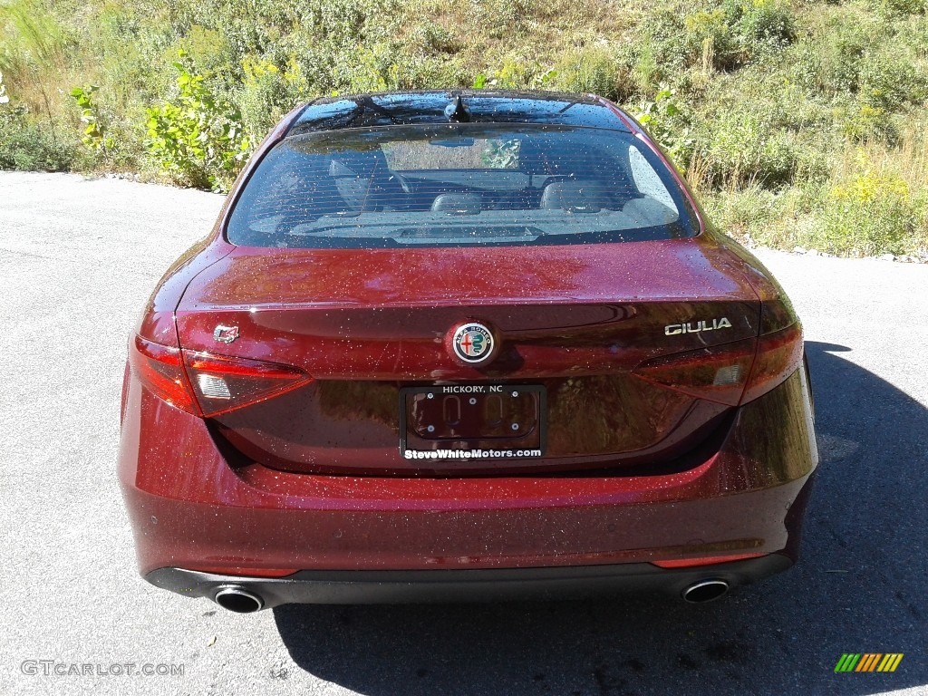 2019 Giulia AWD - Monza Red Metallic / Black photo #8