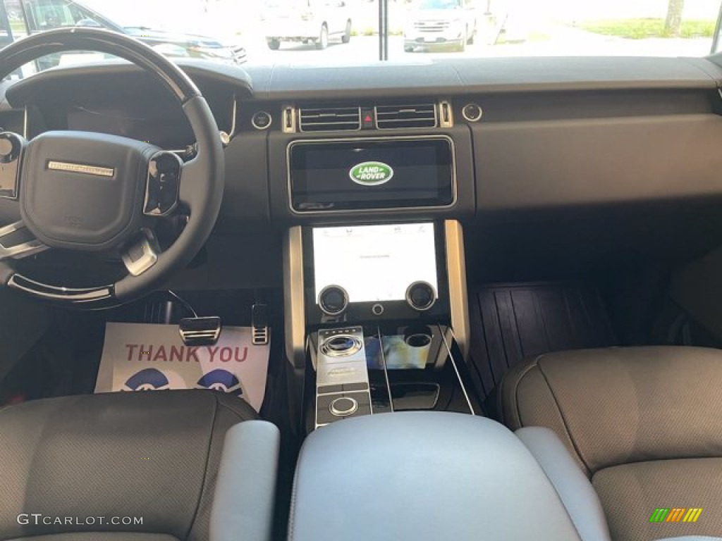 2022 Land Rover Range Rover HSE Westminster Ebony/Ebony Dashboard Photo #143124863