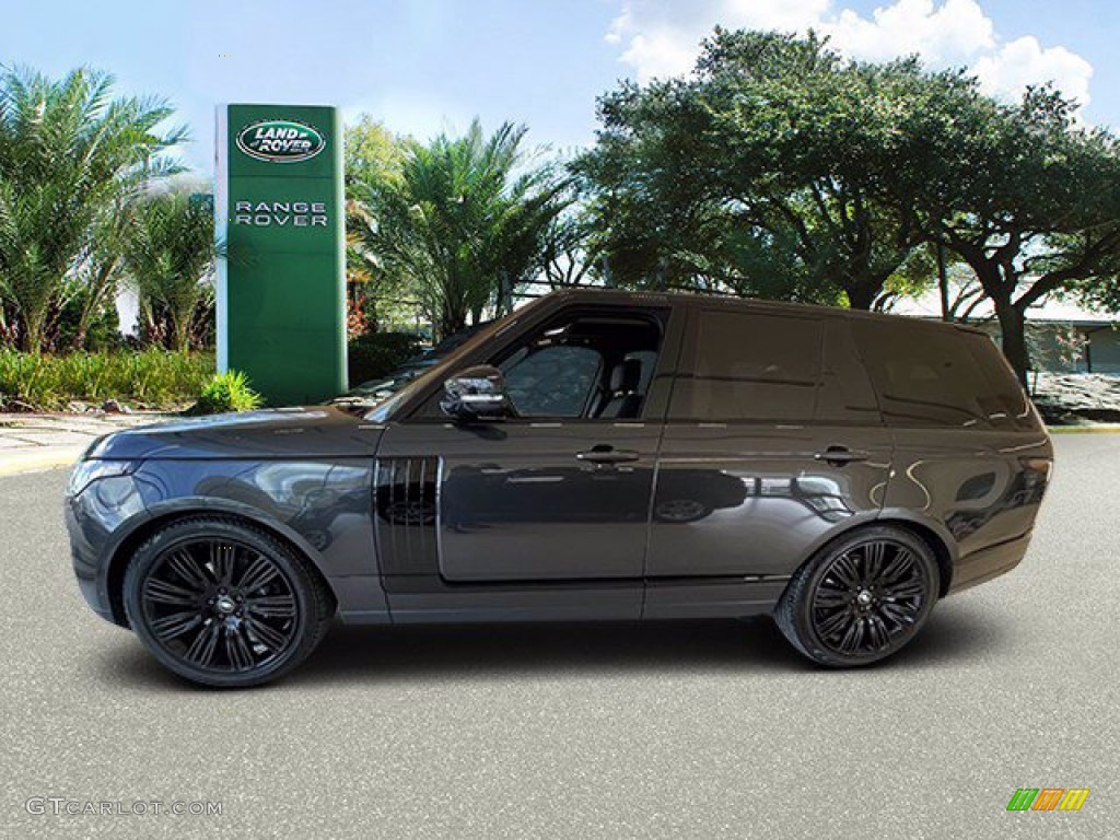 Carpathian Gray Metallic 2022 Land Rover Range Rover HSE Westminster Exterior Photo #143124914
