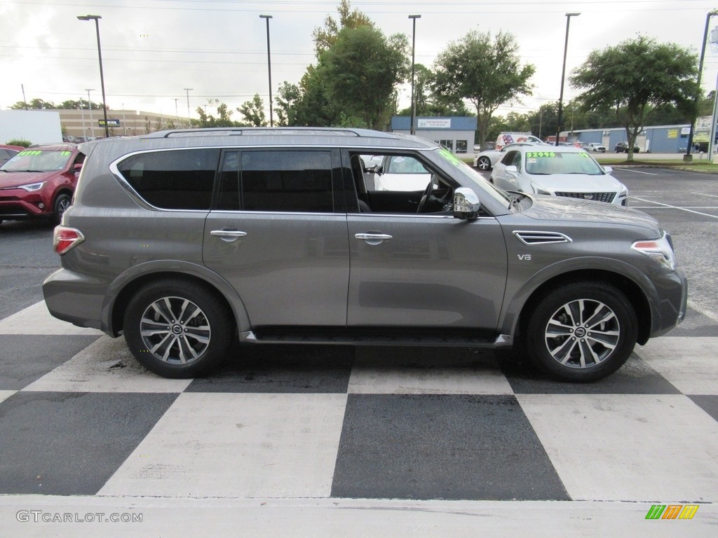 Gun Metallic 2020 Nissan Armada SL 4x4 Exterior Photo #143125331