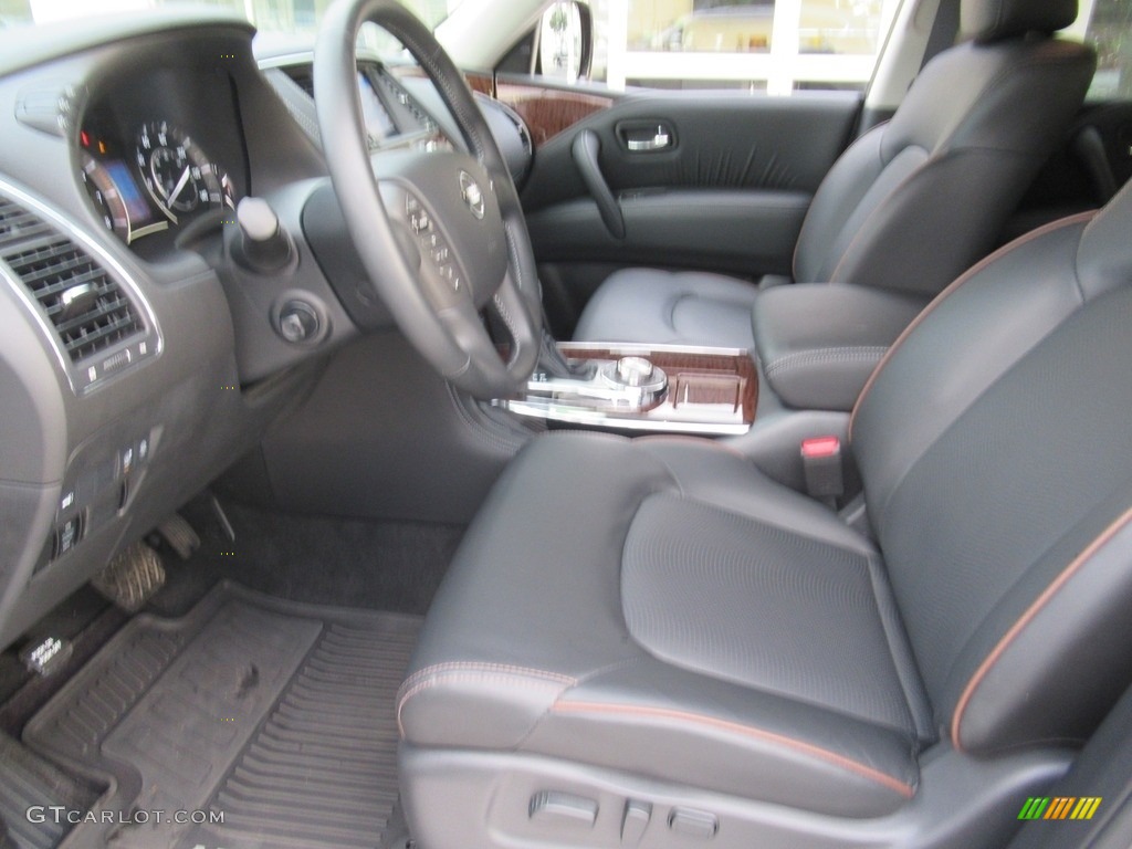 Black Interior 2020 Nissan Armada SL 4x4 Photo #143125439