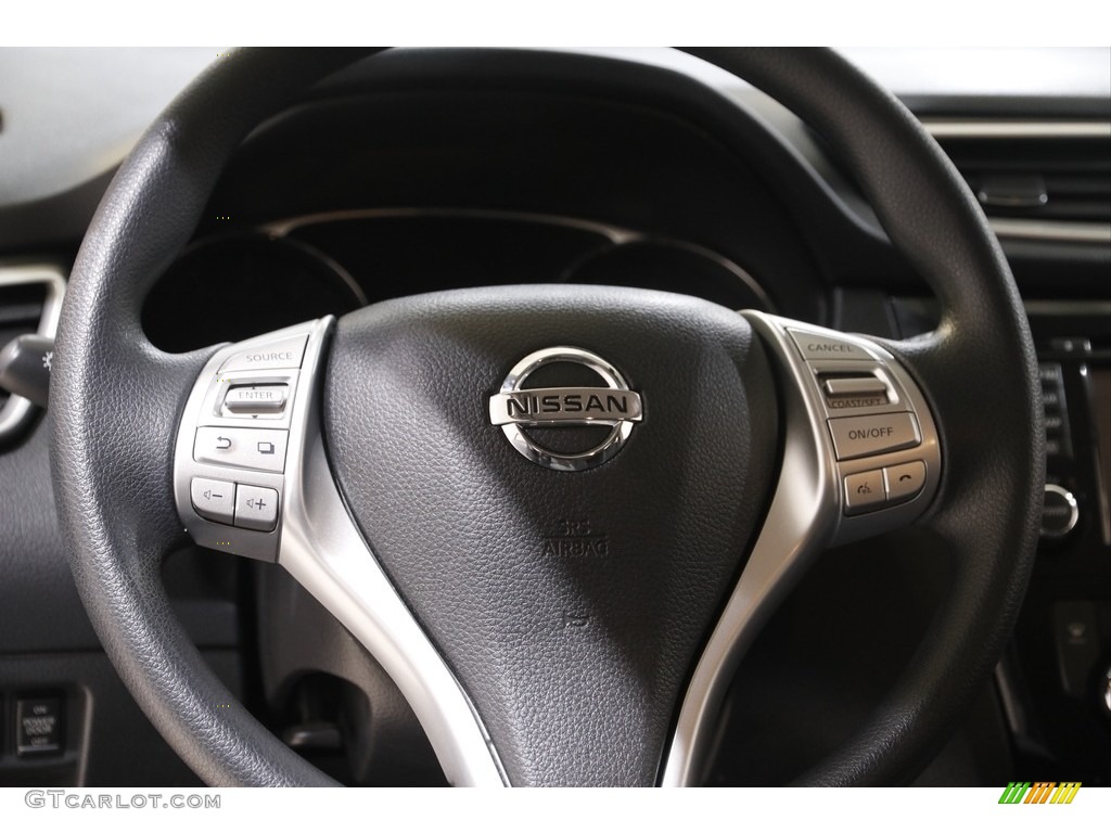 2016 Rogue SV AWD - Arctic Blue Metallic / Charcoal photo #7