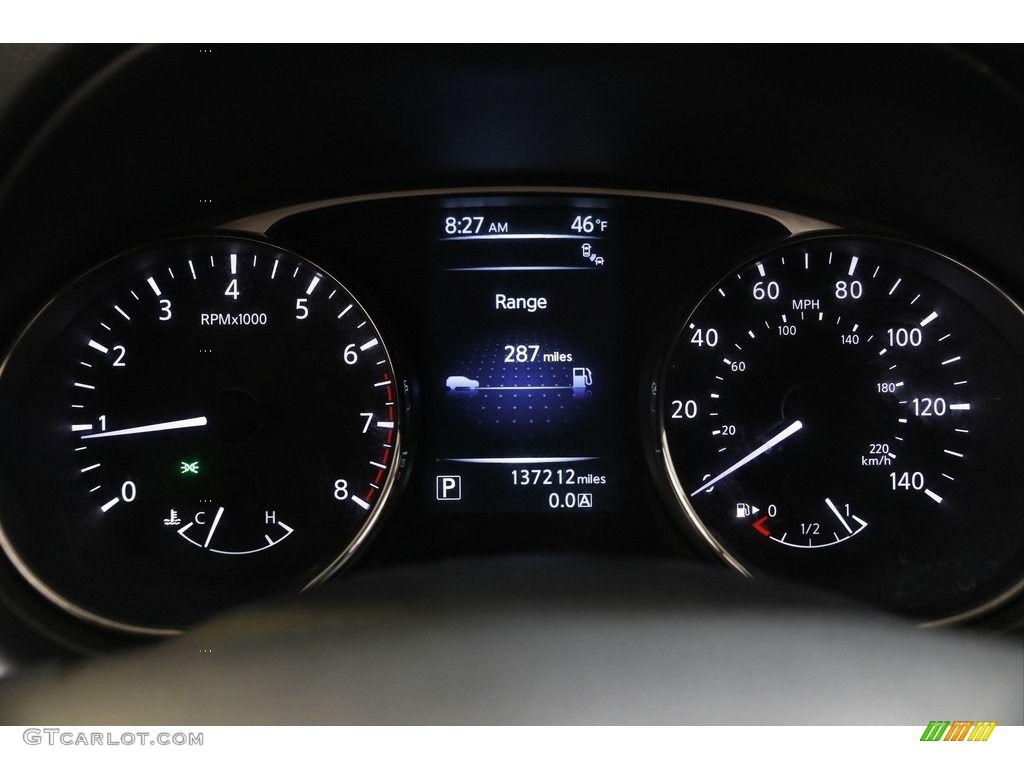 2016 Rogue SV AWD - Arctic Blue Metallic / Charcoal photo #8