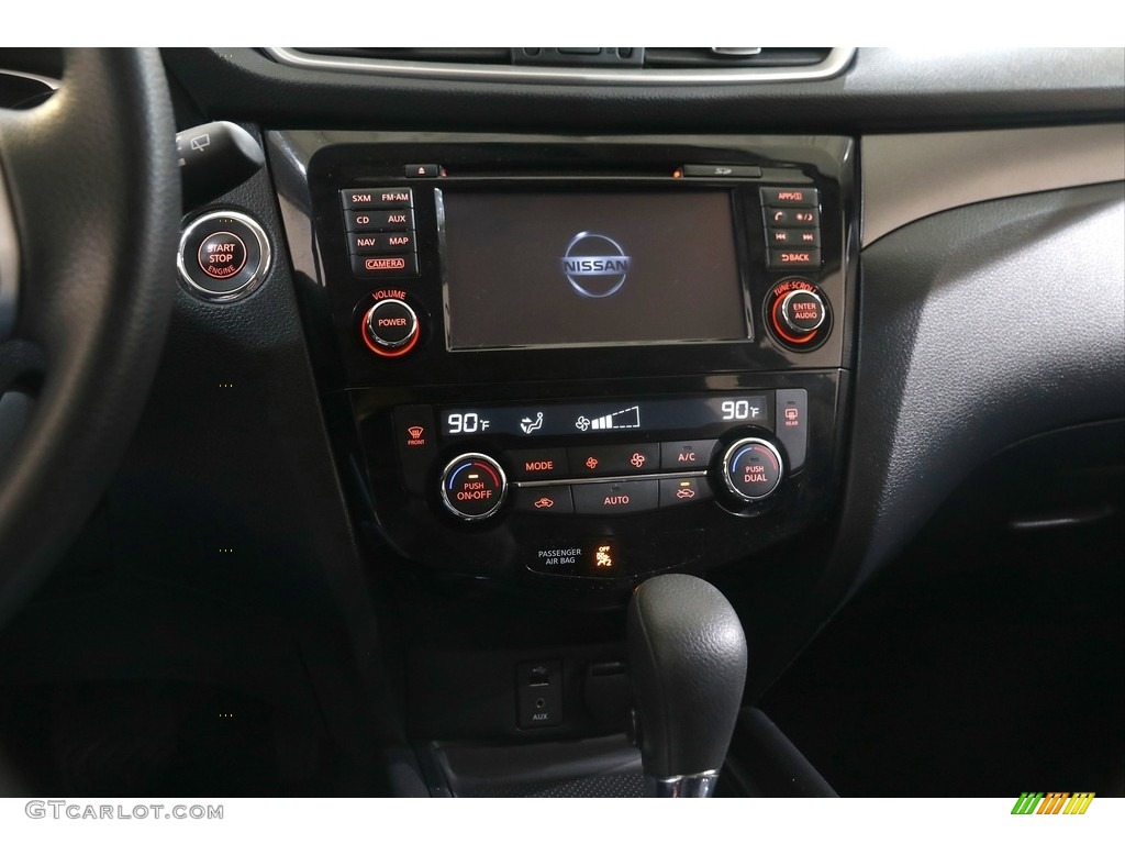2016 Rogue SV AWD - Arctic Blue Metallic / Charcoal photo #9